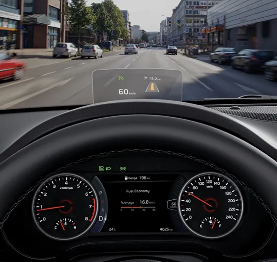 Проекционный экран (HUD)